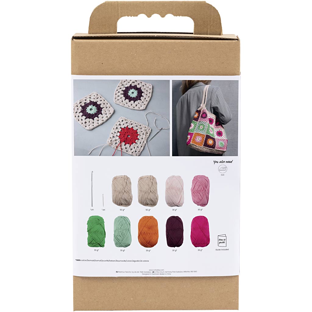 DIY Kit hækle Taske - Billede 2