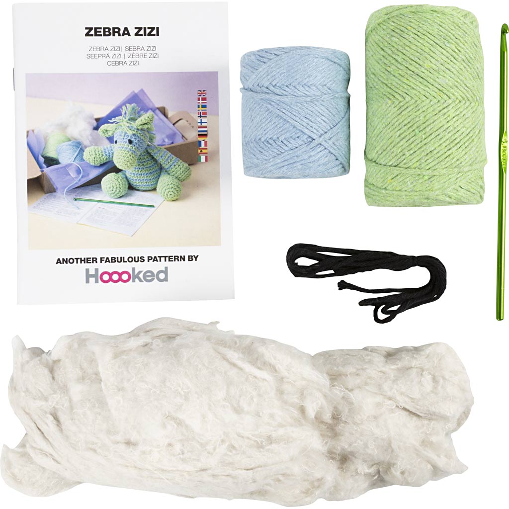 DIY Kit Amigurumi Zebra - Billede 3